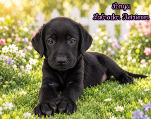 Sonya Female AKC Labrador Retriever $1150