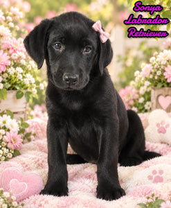 Sonya Female AKC Labrador Retriever $600