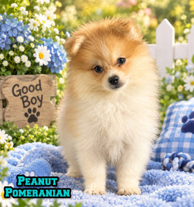 Peanut Male ACA Pomeranian $1200
