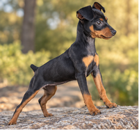 Tilly Female AKC Miniature Pinscher $1250