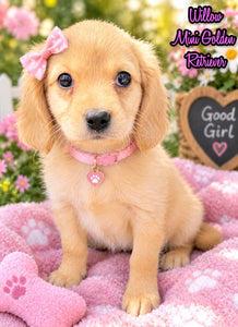 Willow Female Mini Golden Retriever $1995